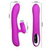 PrettyLove Elton Rechargeable Rabbit Vibrator -  Sex Toys & Adult Toys | XtoySmart Canada